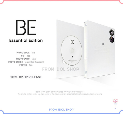 Bts - Album Be ( Essential Edition ) Original