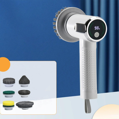 Cepillo Eléctrico, Cepillo De Limpieza Para Baño, Cepillo
