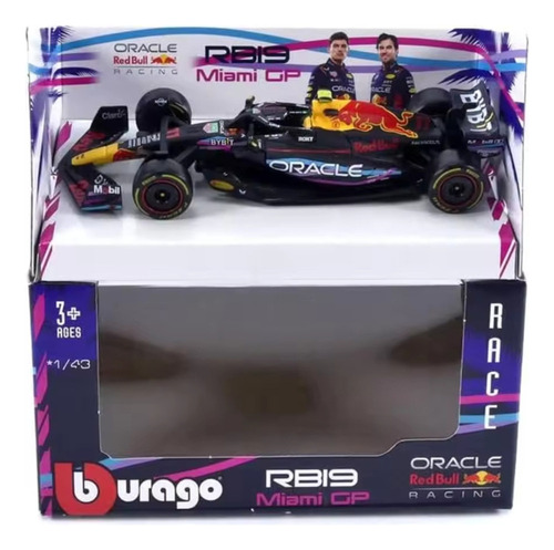 Para Bburago 1:43 Redbull Rb19 #11 Pérez 2023 Coleccionable