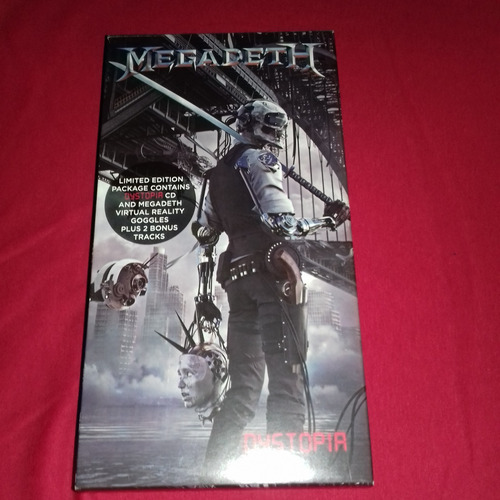 Megadeth Dystopia Box Set Cd Mas Anteojo Best Buy (Usado)