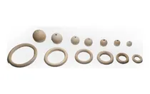 Comprar 25 Bolitas Esferas De Madera Dura 35mm Porta Chupete Insumos