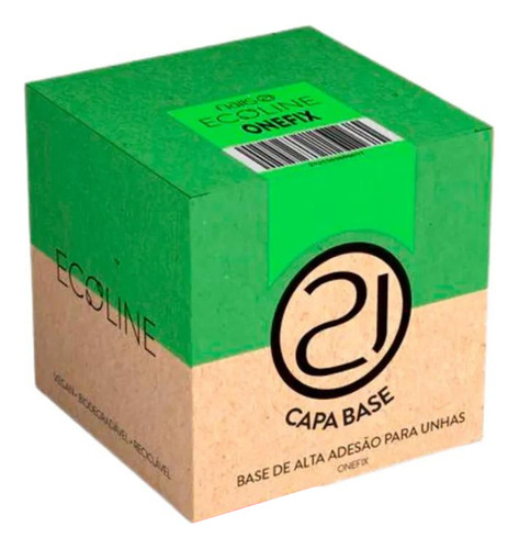 Capa Base One Fix Pink Nails 21 Ecoline 13g