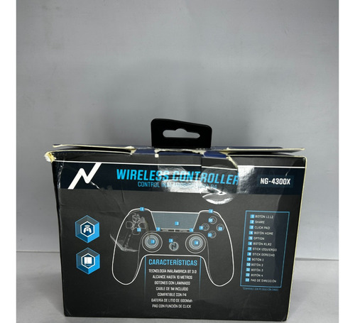 Joystick Inalámbrico Noganet Ng-4300x Naranja Naranja (Usado)
