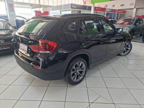 Imagem 8 de 8 de Bmw X1 2012 2.0 Sdrive 18i Top 2012 Bx Km Preta Nova Troco F