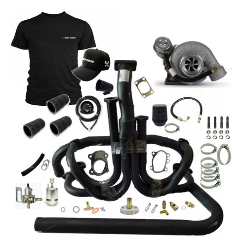 Kit Turbo Fusca Injeção Programável + Master Power R343 T2