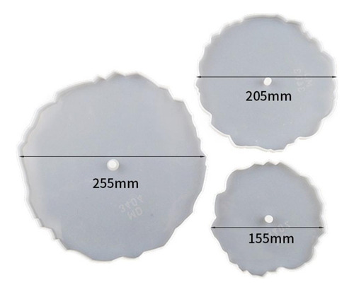 Moldes De Epoxi Flexibles 3 Niveles Bandejas De Frutas