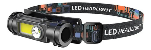 Linterna Minera Cob Led Impermeable Para Pescar