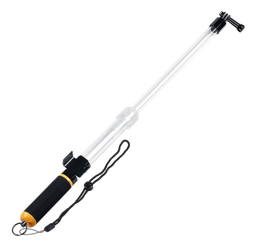 Palo De Flotación Selfie Stick Para Gopro Hero11, Negro Y Tr