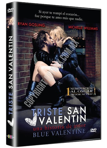 Triste San Valentin Ryan Gosling  Michelle Wi Pelicula  Dvd