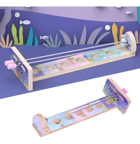 Juguete Oceánico Con Forma De Balanza De Madera Para Niños