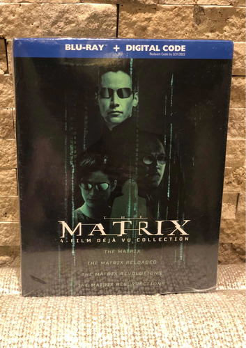 Matrix Collection Completa 4 Blurays Originales Nuevo