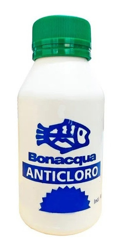 Anticloro Bonacqua 250ml  Acuario Aiken Lomas De Zamora