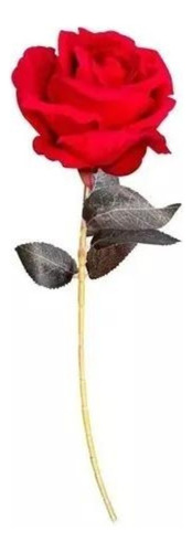 Rosas Artificiales Realistas Set 5 Varas Individuales Flor