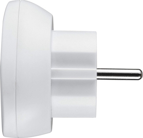 Imagen 3 de 6 de Ficha Adaptador Nema (patas Chatas Diagonal) A Schuko 2500 W