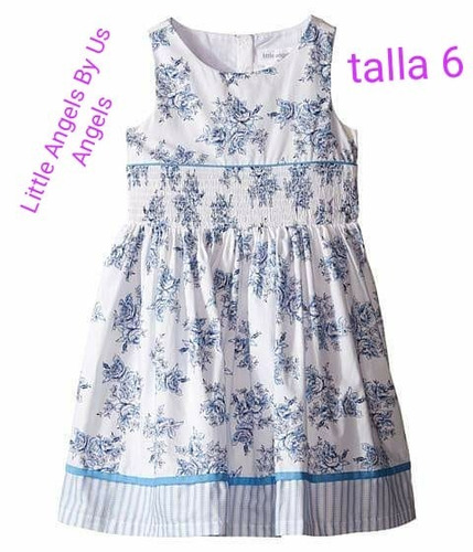 Vestido -little Angels By Us Angels Talla 6x -niña