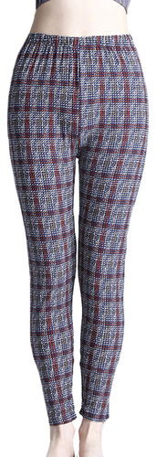 Leggings A Cuadros Para Mujer, Leggings Push Up