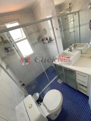 Imagem 10 de 17 de Lindo Apartamento Bem Localizado No Bairro Jardim Do Mar, São Bernardo Do Campo Com 3 Dormitórios, Sendo 1 Suíte, 3 Vagas, 94 M² - 5626