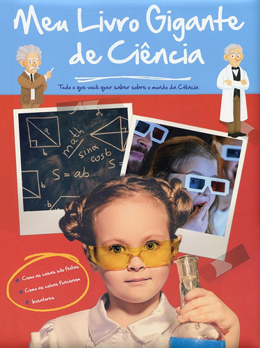 Meu livro gigante de ciência, de Uchoa, Ana Paula De Deus. Editora Brasil Franchising Participações Ltda, capa dura em português, 2018
