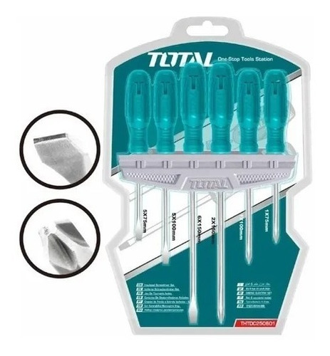 Juego De Destornilladores Total Tools Thtdc250601