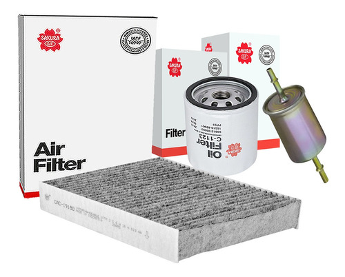 Kit Filtros Aceite Gasolina Cabina Ford Ecosport 2.0 L4 2006