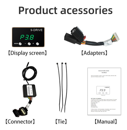 Controlador Electrónico Booster Drive. Potente Acelerador Pa