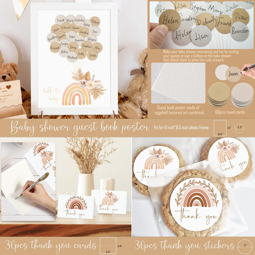 Decoraciones Bohemio Para Baby Shower En Hycsanbao Un Pequeñ