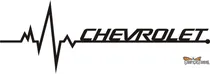 Comprar Calco Chevrolet En Mi Sangre 20 X 7 Cm - Graficastuning 