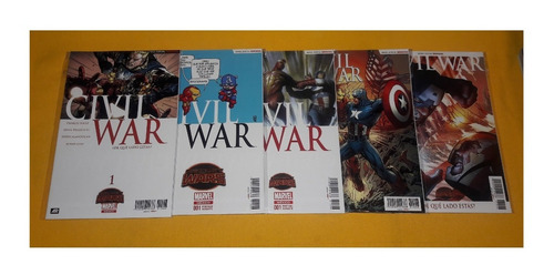 Civil War #1 Secret Wars 5 Portadas Variantes Marvel Mexico 