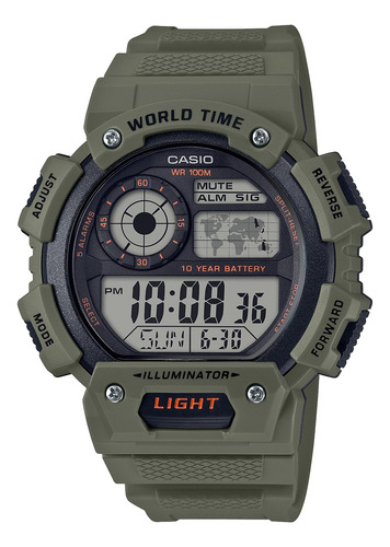 Reloj Casio Ae-1400wh-3av Circuit