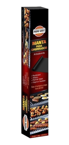 Manta Grill Para Churrasqueira Teflon Prime Grill Churrasco