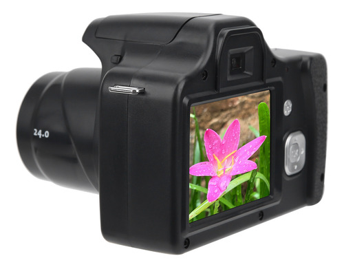 Cámara Réflex Hd, Pantalla Lcd De 3.0 Pulgadas, Zoom De 18x,