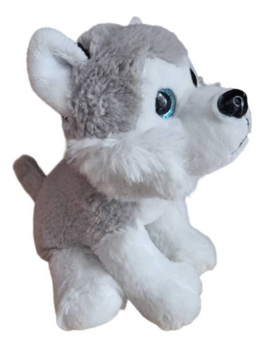 Perro Siberiano De Peluche Super Lindo !! 