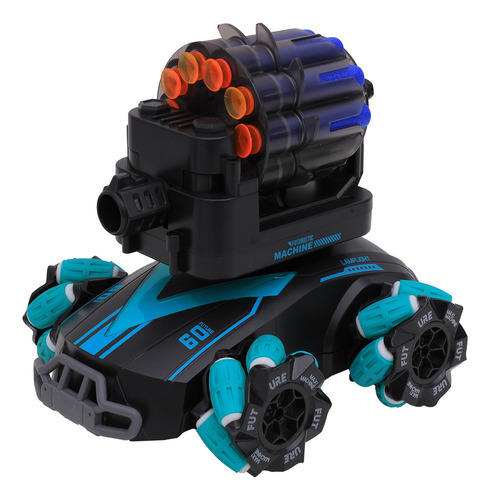 Carro Tanque De Controle Remoto Launch Mecha 5 Em 1 Zippy