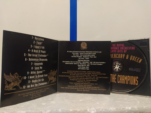 Cd Freddie Mercury E Queen We Are The Champions Orquestra (Usado)