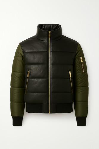 Chamarra Puffer Overzide Combinada Zionix Ind Hombre