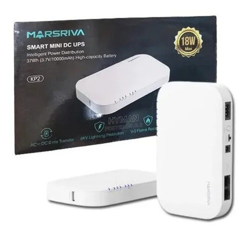 Imagen 7 de 8 de Ups Marsriva Kp2 | 10.000 Mah Dc Smart Router Wifi
