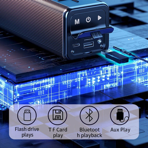 Sistema De Cine En Casa Bocina Inalámbrico Bluetooth Subwoof