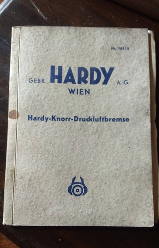 Catalogo Antiguo  Motor Hardy Wien 