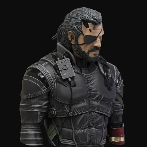 Archivo Stl Impresión 3d - Metal Gear - Venom Snake Bust