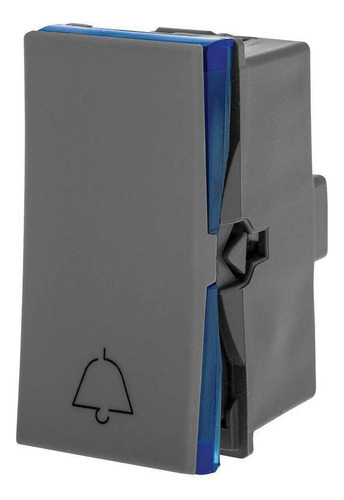 Interruptor De Campainha Pulsador Cinza Pial Plus+ Legrand