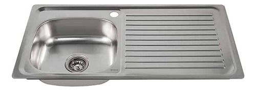 Fregadero Empotrado 1000 X 500 Mm 1c 1e Escurridor Derecho