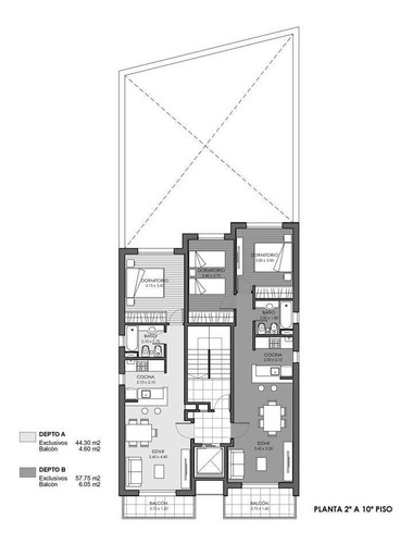 Departamento En Venta Centro Rosario 7mo B