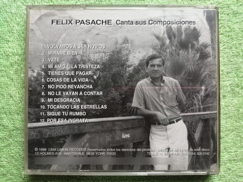 Eam Cd Felix Pasache Volvamos A Ser Novios 1998 Peru Valses