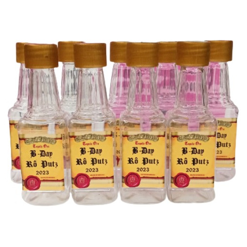 20 Mini Garrafinha Personalizada Tequila José Cuervo Persona