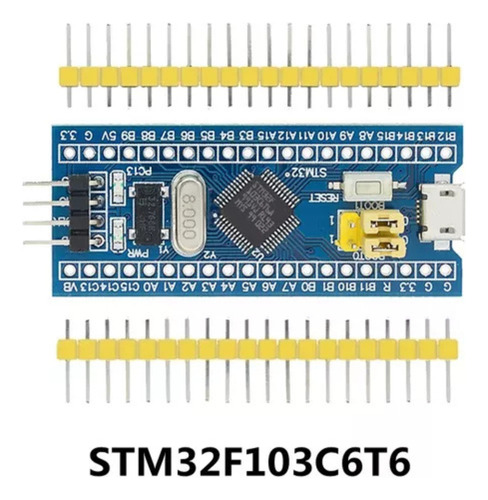 Placa De Desenvolvimento Arm Stm32 Stm32f103c6t6