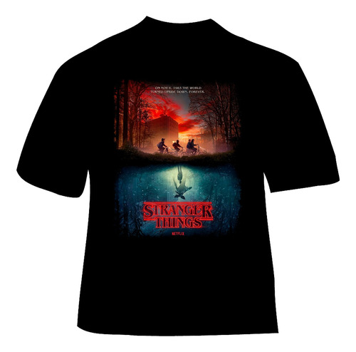 Polera Stranger Things - Ver 09 - Vale Gamess