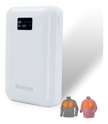 Wamlet 12v Heated Jacket Battery And Charger For Milwaukee,