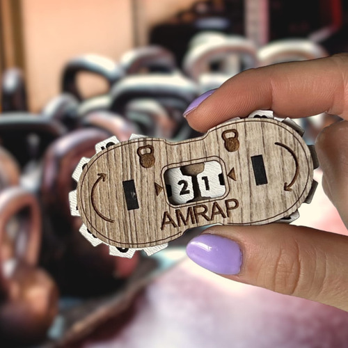 Kit100 Contador Treino Contagem Séries Rounds Crossfit Amrap