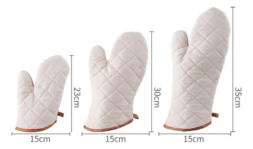Guantes Antideslizantes Resistentes Al Calor De Tela De Algo