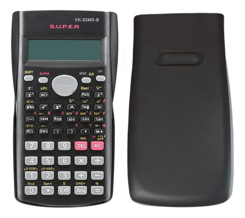 Calculadora científica de 12 dígitos 240 funções e frações